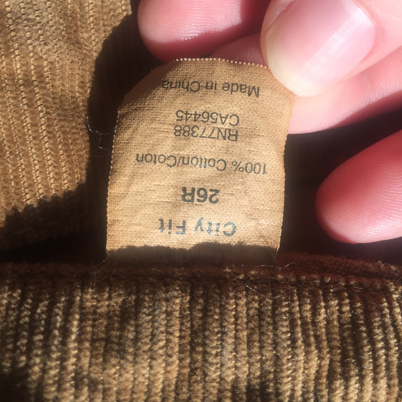 J. Crew City Fit Corduroys / Cords, 26R - Picture 2 of 3